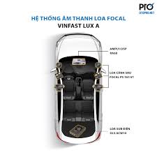 Độ loa Vinfast Lux A với cấu hình âm thanh loa Focal PS 165 V1