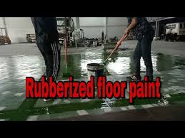 rubberized flooring paint