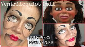 ventriloquist doll halloween makeup