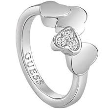 Guess Ubr83048 56 Womens Ring Guess Amazon Co Uk Jewellery