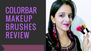 colorbar makeup brushes uses review