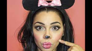 minnie mouse halloween makeup tutorial