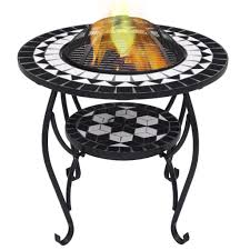 Maybe you would like to learn more about one of these? Mosaic Fire Pit Table Black And White Ceramic Outdoorsuperstore Ie