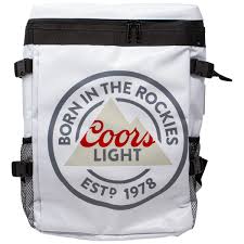 Coors Light Beer Logo Backpack Cooler