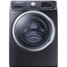 Front load washer + dryer. Samsung 4 5 Cu Ft Front Load Steam Washer With Power Foam Technology Onyx St Louis Appliance Outlet Appliance Wholesalers