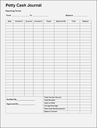 Petty Cash Log Form Accounting Pinterest Template Claim Free