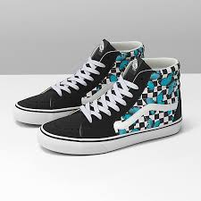 Browse men's, women's, kids & infant styles. Butterfly Checkerboard Sk8 Hi Shop Shoes At Vans