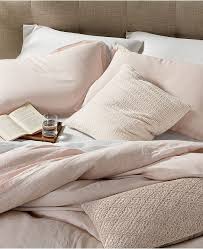 rosequartz linen bedding collection