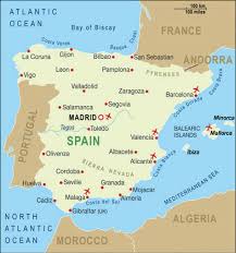 What are major cities in spain? Spain Map