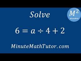 Solve 1 5 X 6