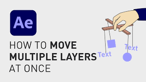 how to move multiple layers at once in