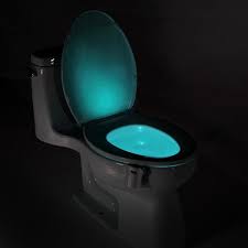 Motion Activated Disco Toilet Bowl Light Geekyget