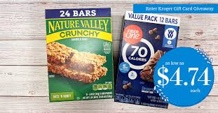 nature valley and fiber one value packs