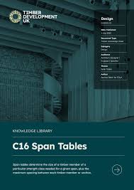 c16 span tables timber development uk