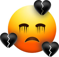 sad break up face emoji for