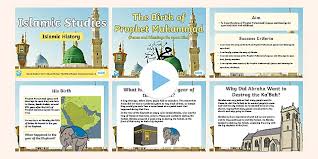 Completa en español sin cortes y sin publicidad. The Birth Of Prophet Muhammad Presentation Teacher Made