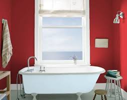 Red Paint Color Options For Bathrooms