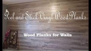 diy l and stick vinyl wood planks