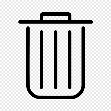 trash icon essential icon png