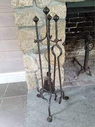 Vintage Hand Forged Black Wrought Iron