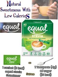 equal stevia sugar free sweeteners bag