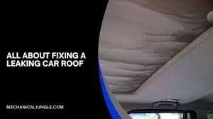how to fix a leaking car roof why