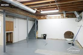 A Basement Remodeling Project In Mercer