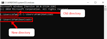 manage your files in command prompt