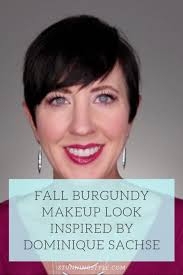 fall burgundy makeup look inspired by