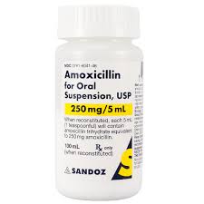 Amoxicillin Suspension 250mg 5ml 100 Ml Rasp