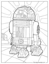 24 lego star wars coloring pages free