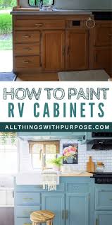 how to paint rv cabinets the right way