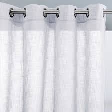 nyong linen effect voile curtain with