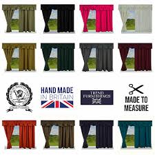 fully lined caravan curtains made