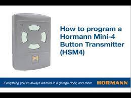 hsm4 minitransmitter programing you