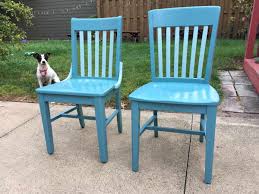 two tone vine wood chairs