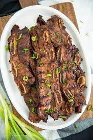 grilled korean short ribs flanken