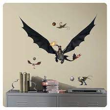 Dragon 2 Hiccup And Toothless Wall Decal