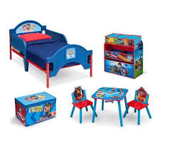 paw patrol toddler bed table chairs toy