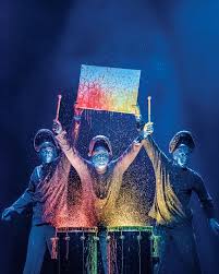 how blue man group blew up an history