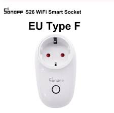 Us 12 99 50 Off Sonoff S26 Uk Eu Type F Wifi Smart Plug Power Socket Light Switch Outlet Timer 220v Wireless Remote Control Alexa Google Home In