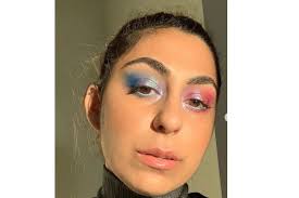 pink and blue eye makeup looks be