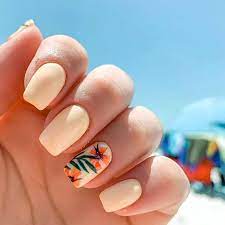vacation nails beach nails