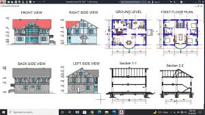 Make Architectural Drawing In Autocad