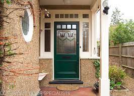 Edwardian Front Entrance Porch With
