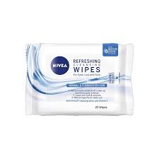 nivea refreshing cleasing wipes 25s