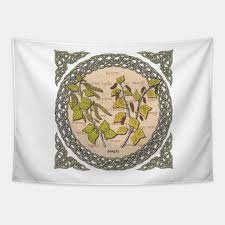 celtic birch art celtic tapestry