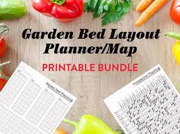 Garden Bed Planning Bundle Digital