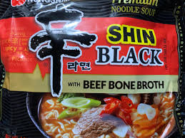 noodle soup premium shin ramyun black