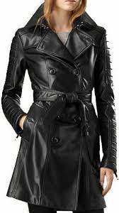 Women 039 S Black Genuine Leather